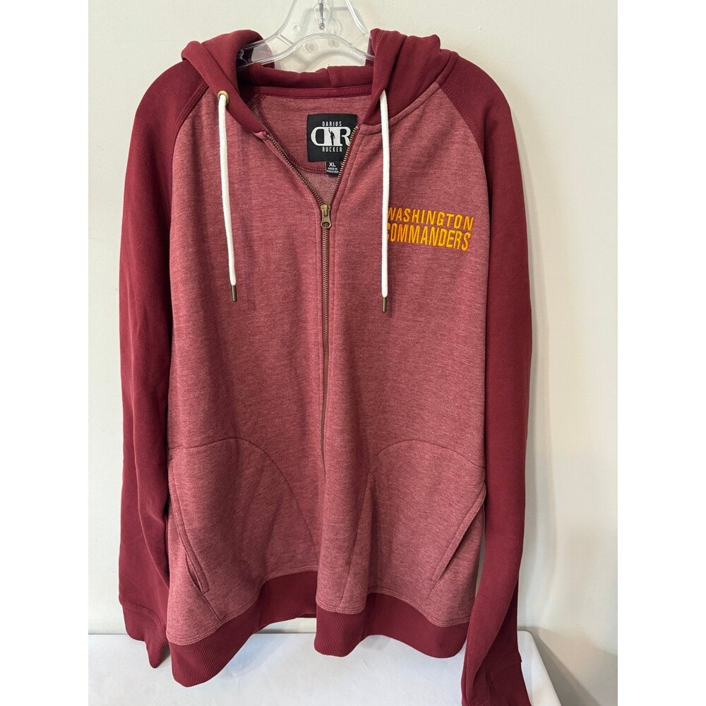 WASHINGTON COMMANDERS DARIUS RUCKER COLLECTION BY FANATICS full zip hoodie xl